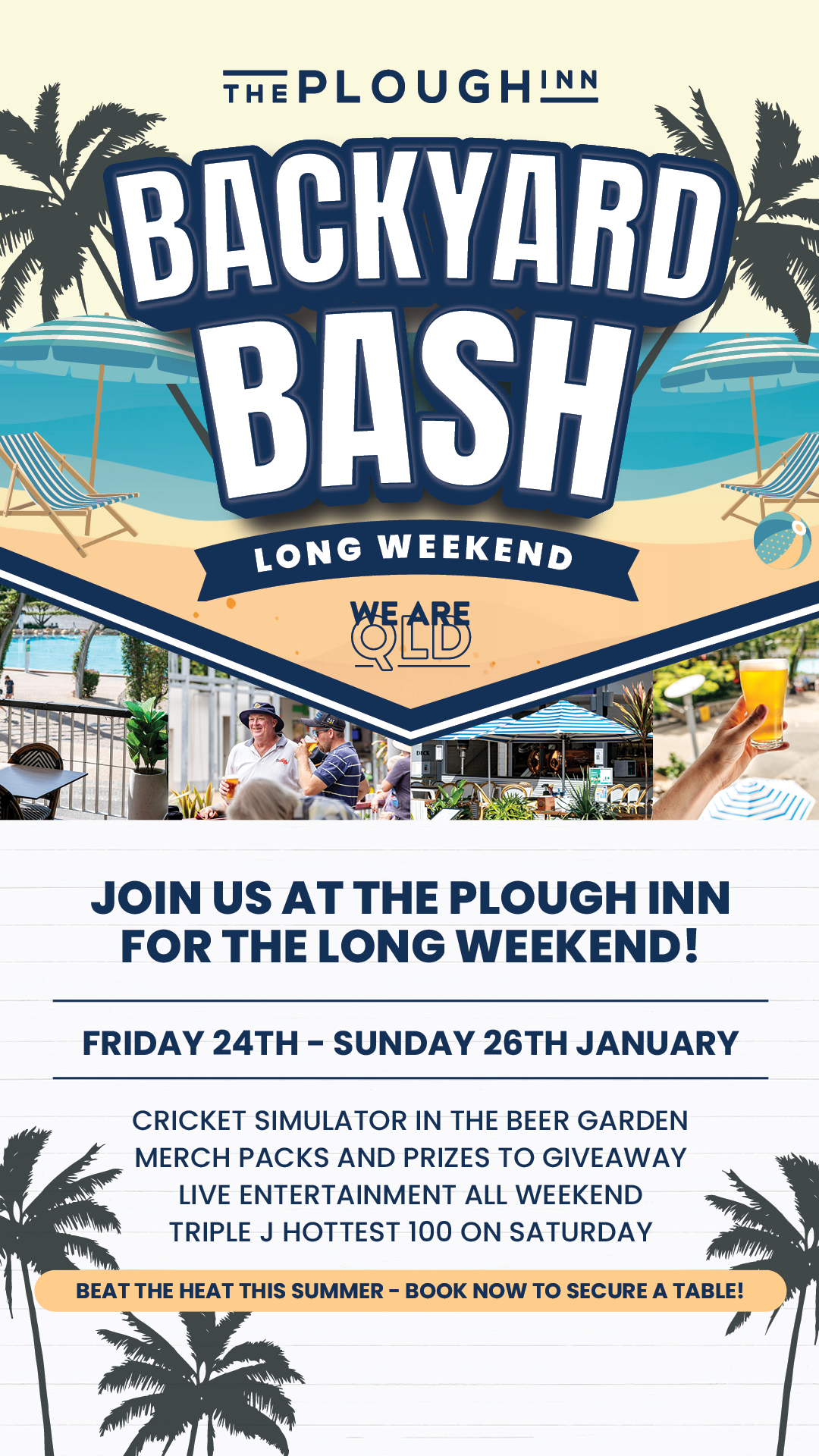 The Plough Inn: Backyard Bash Long Weekend, South Bank, Brisbane.