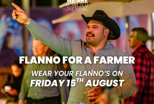 The Plough Inn: Flanno for a Farmer Day 2025, August 15th in South Bank, Brisbane. Travla, Farm Angels.